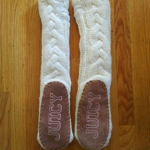 Juicy Couture Slipper Socks One Size